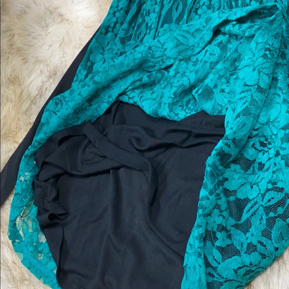 Express Sleevless Lace Mini Dress with Empire Waist, Small - Picture 10 of 12